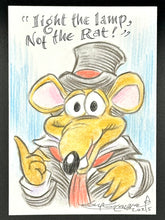 Load image into Gallery viewer, Christmas Rizzo Trading Card - Guy Gilchrist Original