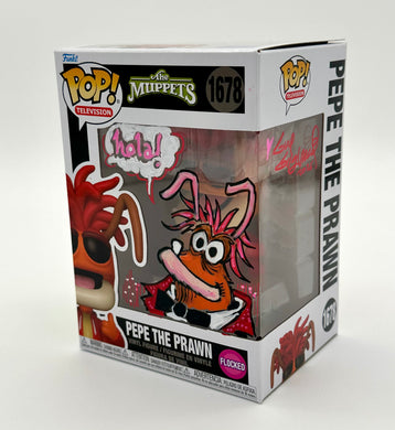 Pepe Flocked Funko Pop - Guy Gilchrist Original