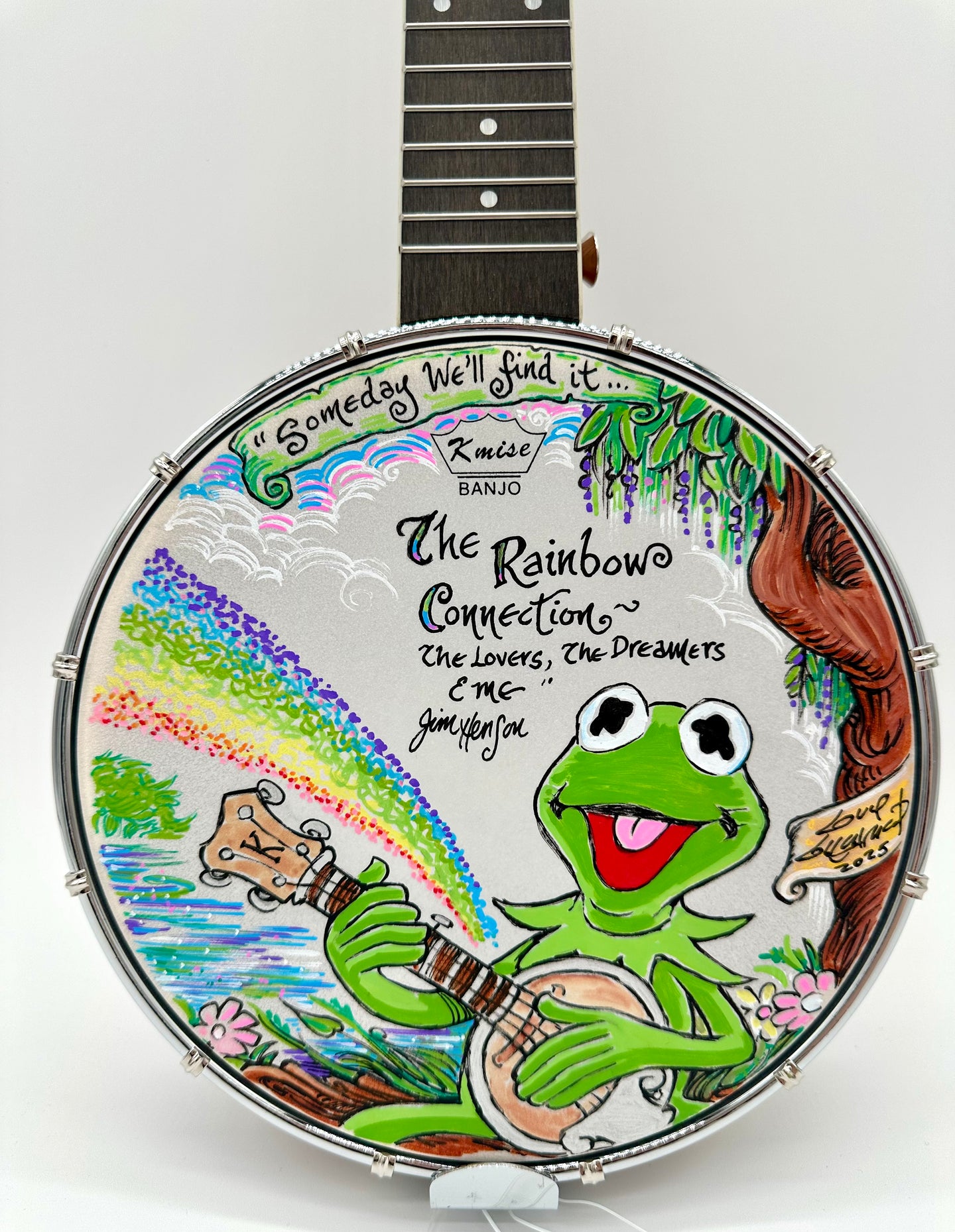 Kermit “Rainbow Connection” Banjolele - Guy Gilchrist Original