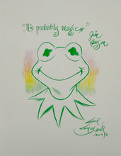 Load image into Gallery viewer, Kermit "Probably Magic" - Guy Gilchrist Original