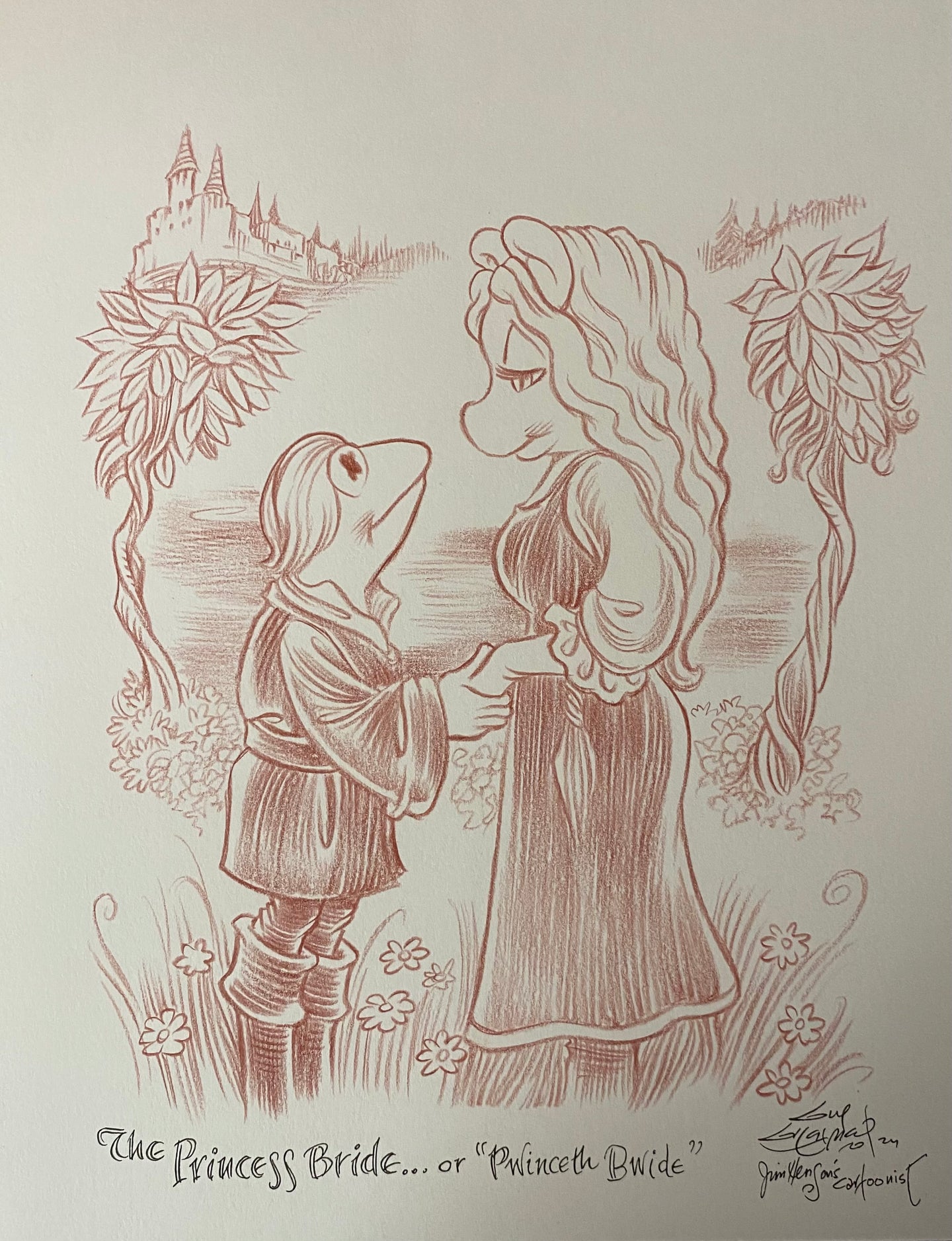 “The Princess Bride” Original Art by Guy Gilchrist
