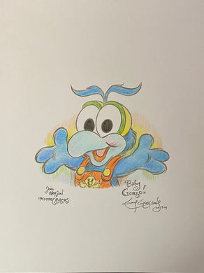 “Baby Gonzo” Original Art Sketch by Guy Gilchrist