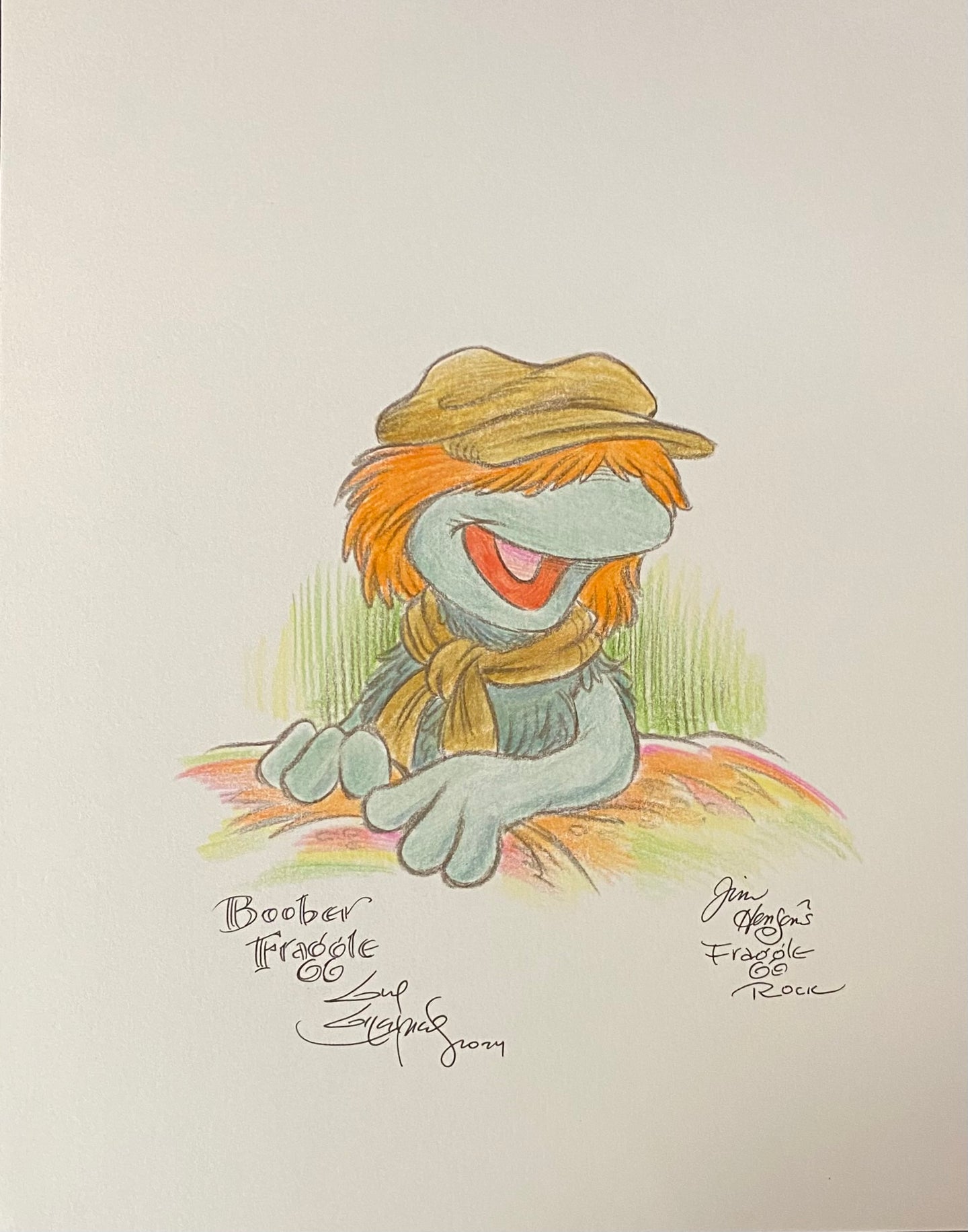 “Boober Fraggle” Original Art by Guy Gilchrist