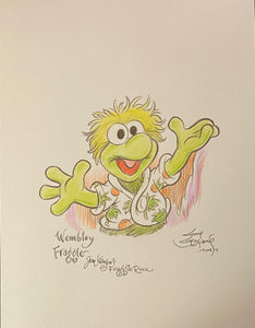 “Wembley Fraggle” Original Art by Guy Gilchrist