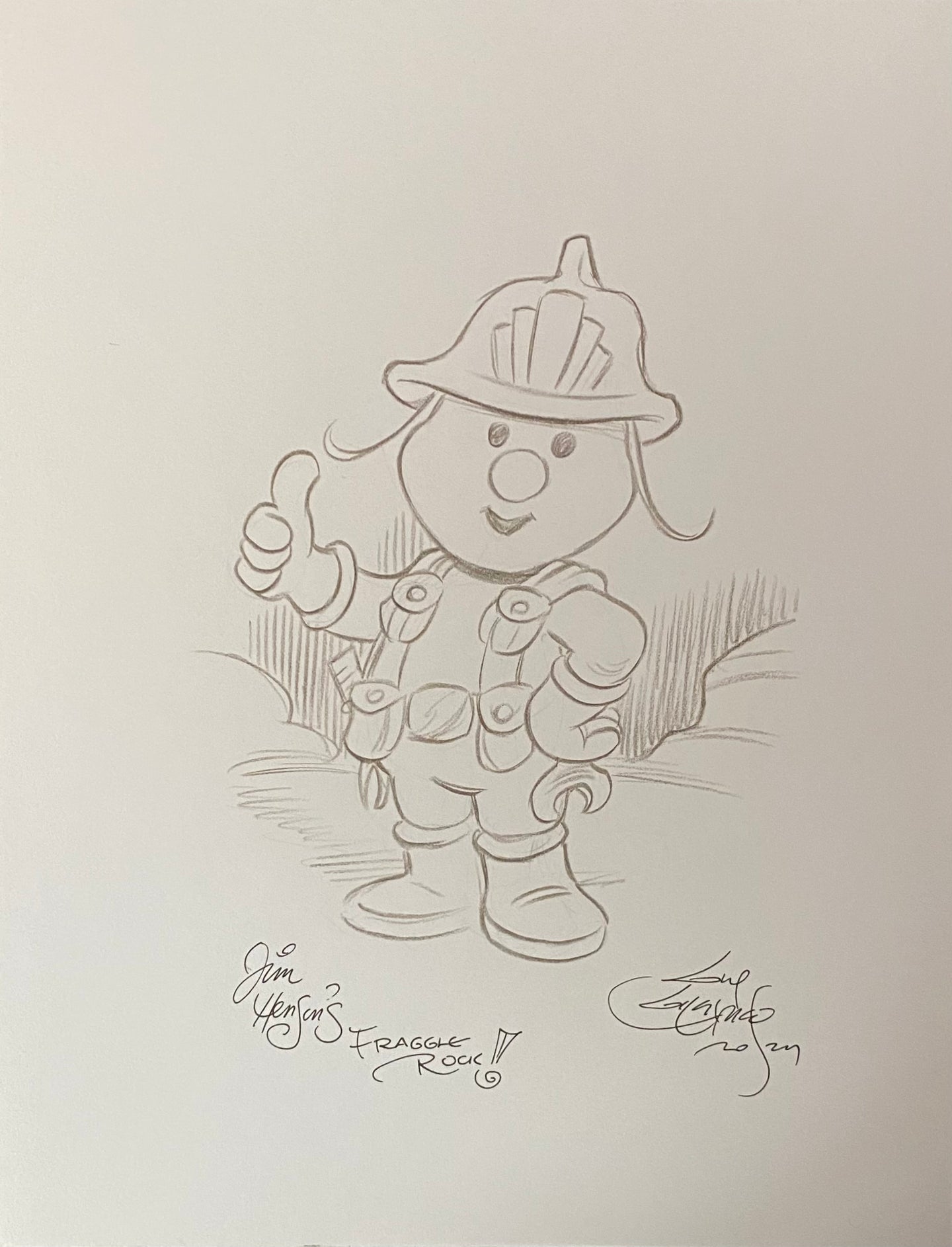 “Doozer” Original Art Sketch by Guy Gilchrist