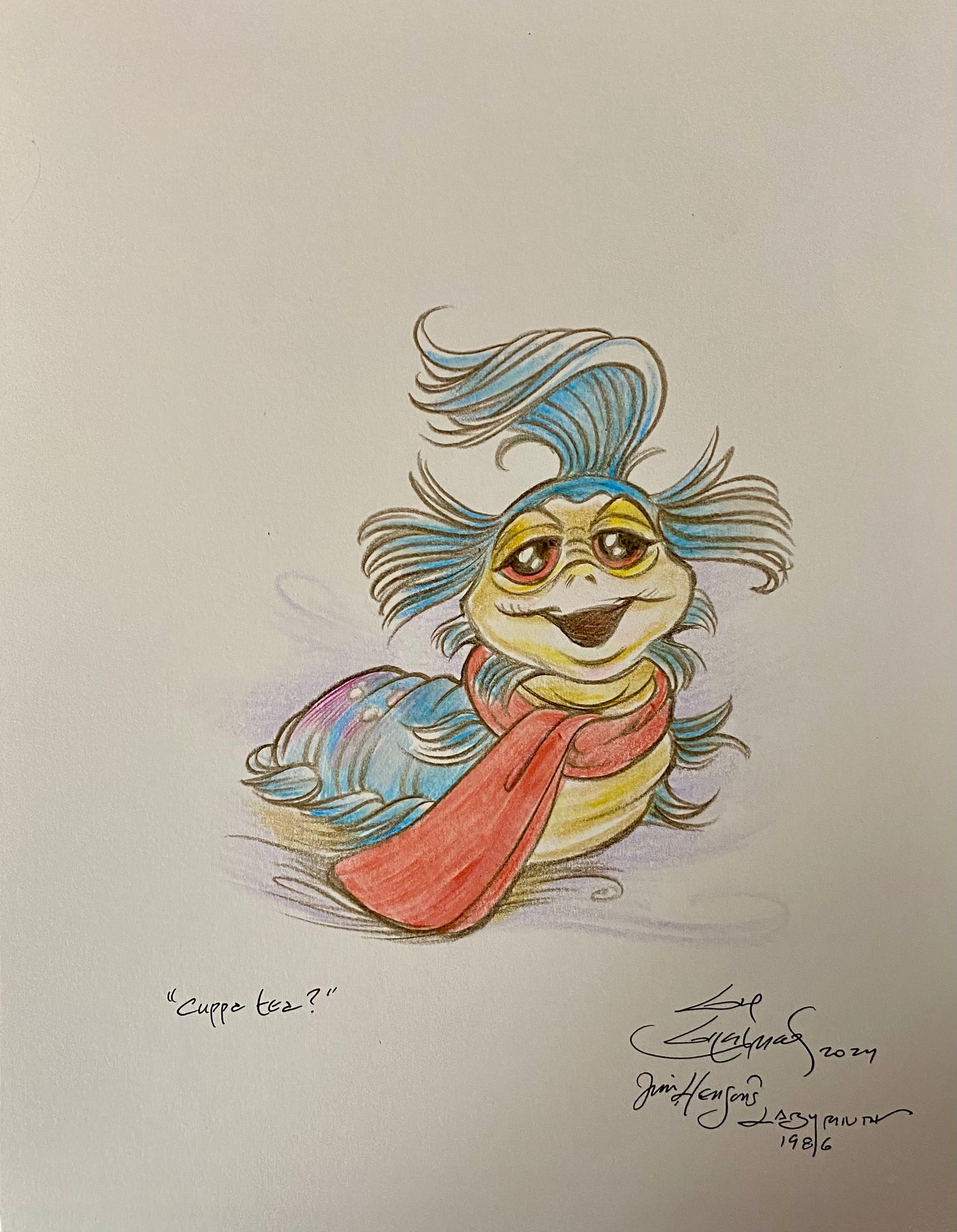 “Cuppa Tea?” Original Art by Guy Gilchrist