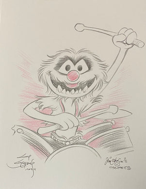 “Animal” Original Art Sketch by Guy Gilchrist