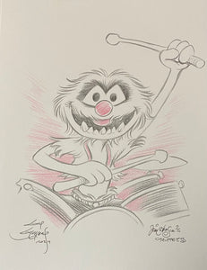 “Animal” Original Art Sketch by Guy Gilchrist