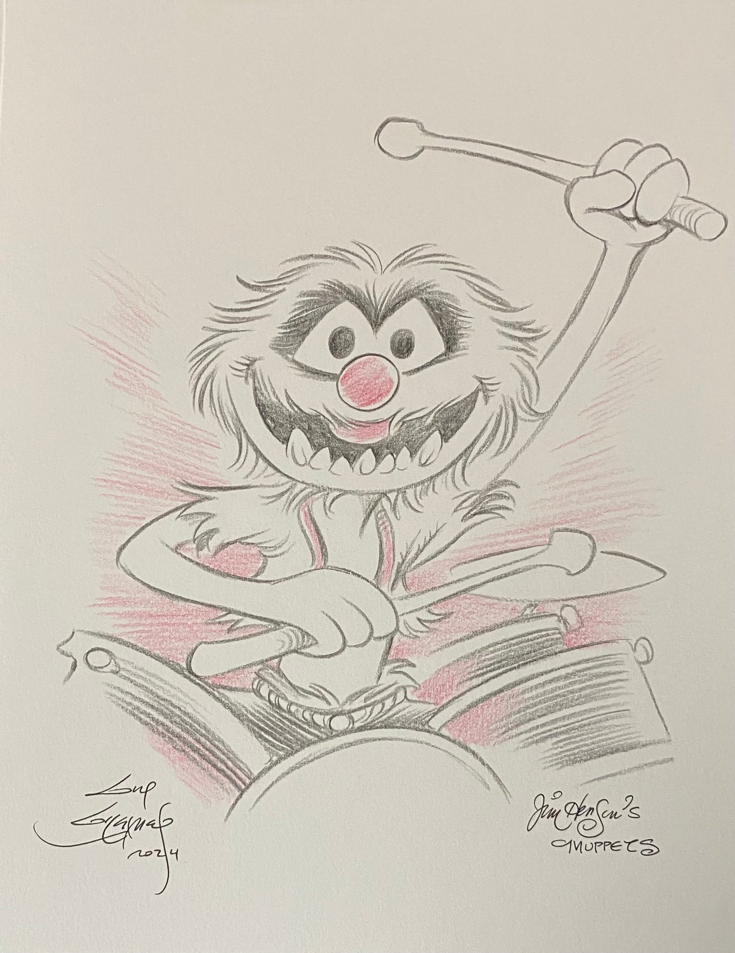 “Animal” Original Art Sketch by Guy Gilchrist