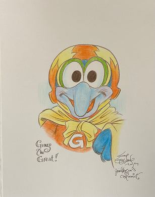 “Gonzo the Great” Original Art Sketch