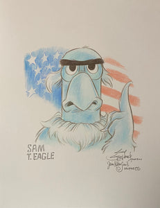 Sam T. Eagle Original Art Sketch