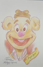 Load image into Gallery viewer, 9x6 Fozzie Bear - Guy Gilchrist Original