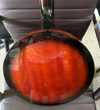 Load image into Gallery viewer, Limited Edition, Fully Painted Rainbow Connection Banjo, Drawn by Guy Gilchrist