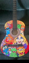 Load image into Gallery viewer, “Joy, Fun, and Happiness" Muppets Guitar - Guy Gilchrist Original Art