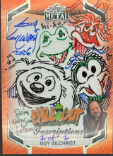 Load image into Gallery viewer, “Hi Ho!” Metallic Leaf Trading Card - Created by Guy Gilchrist