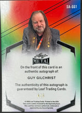 Load image into Gallery viewer, “Hi Ho!” Metallic Leaf Trading Card - Created by Guy Gilchrist