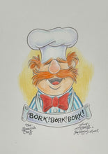 Load image into Gallery viewer, “Bork, Bork, Bork”  - Guy Gilchrist Original Artwork