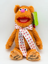 Load image into Gallery viewer, Fozzie Bear Plush with Drawing from Guy