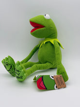 Load image into Gallery viewer, Kermit Plush with Drawing from Guy