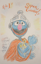 Load image into Gallery viewer, Super Grover - Guy Gilchrist Original Artwork
