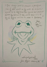 Load image into Gallery viewer, Kermit “Positive View” - Guy Gilchrist Original