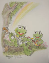 Load image into Gallery viewer, Kermit and Robin “Family” 2 - Guy Gilchrist Original