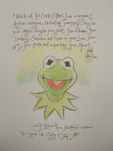 Load image into Gallery viewer, Kermit “Watch Out For Each Other” - Guy Gilchrist Original
