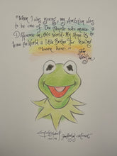 Load image into Gallery viewer, Kermit “When I Was Young” - Guy Gilchrist Original