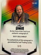 Load image into Gallery viewer, Sam Eagle Metal Trading Card - Created by Guy Gilchrist