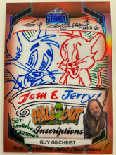Load image into Gallery viewer, Tom and Jerry Metal Trading Card - Created by Guy Gilchrist