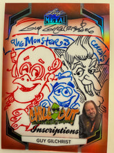Load image into Gallery viewer, Monsters Leaf Metal Trading Card - Created by Guy Gilchrist