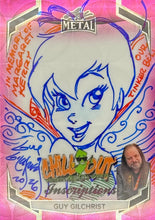 Load image into Gallery viewer, Tinkerbell Leaf Metal Trading Card - Created by Guy Gilchrist