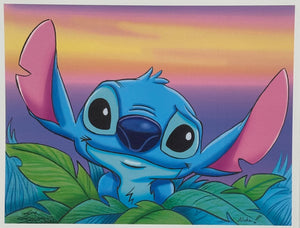 Stitch Art Print - Created by Guy Gilchrist