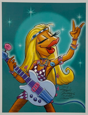 Janice Art Print - Created by Guy Gilchrist