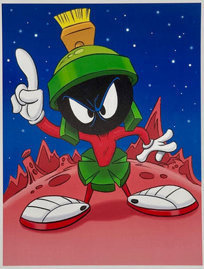 Marvin the Martian Art Print - Created by Guy Gilchrist