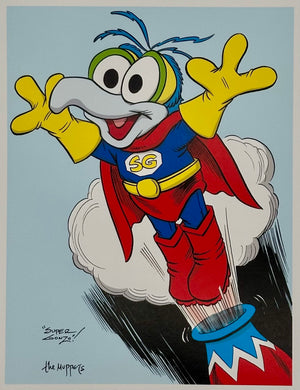 Super Gonzo Art Print - Created by Guy Gilchrist