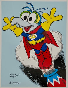 Super Gonzo Art Print - Created by Guy Gilchrist