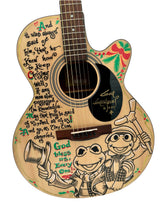 Load image into Gallery viewer, “Muppets Christmas Carol” Acoustic Guitar - Guy Gilchrist Original