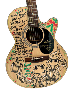 “Muppets Christmas Carol” Acoustic Guitar - Guy Gilchrist Original