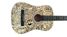 Load image into Gallery viewer, “Muppet Mania” Acoustic Guitar - Guy Gilchrist Original