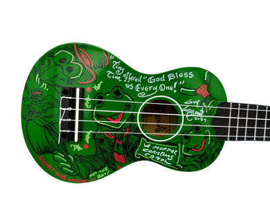 “Muppets Christmas Carol” Kermit Ukulele - Guy Gilchrist Original