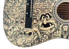 Load image into Gallery viewer, “Muppet Mania” Acoustic Guitar - Guy Gilchrist Original