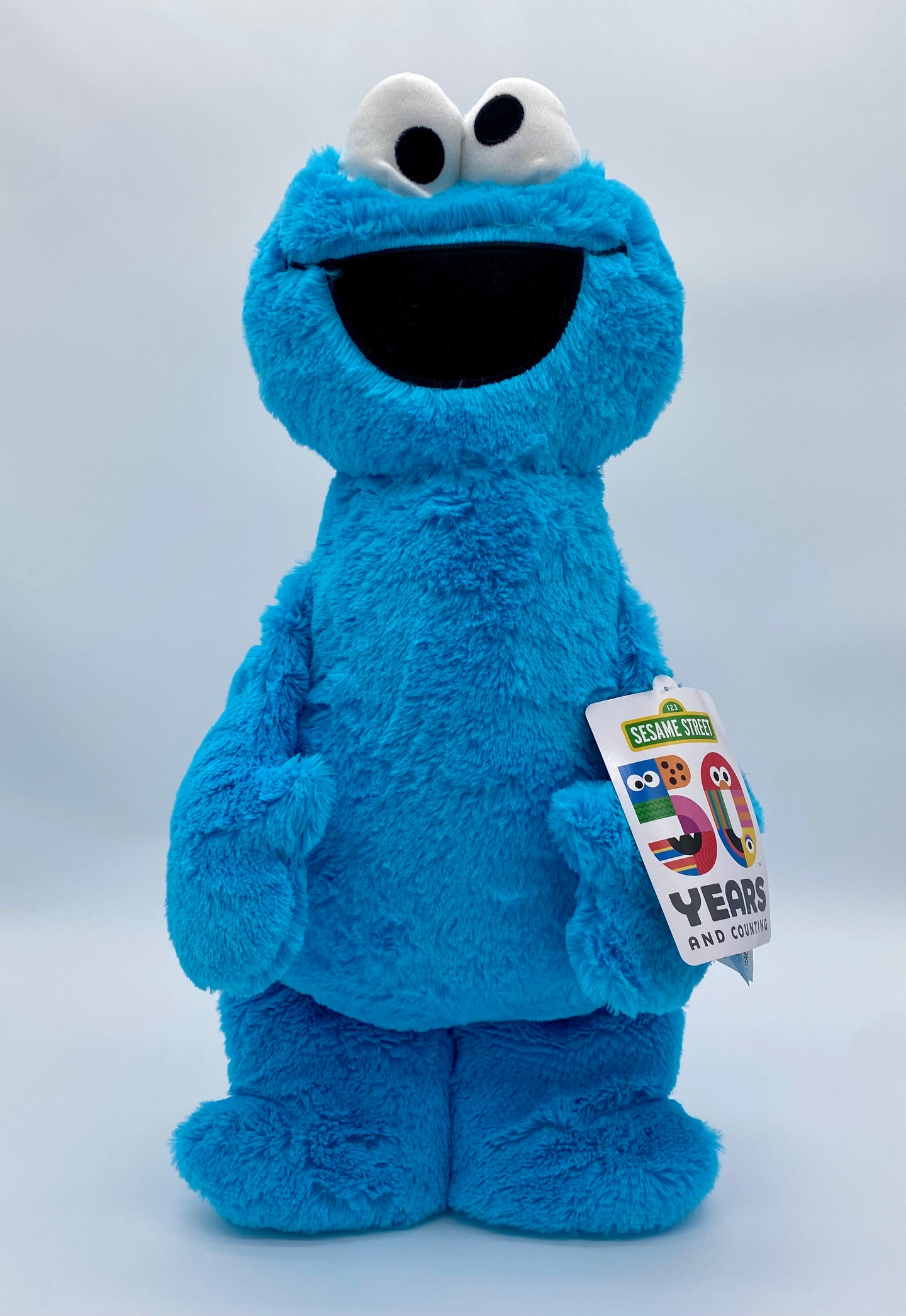 Original Sketch on Cookie Monster 22in Plush – Sesame Street