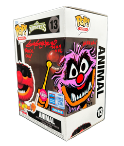 Guy Gilchrist Sketched & Signed The Muppets Animal Flocked #13 LE1500 Funko Pop 205