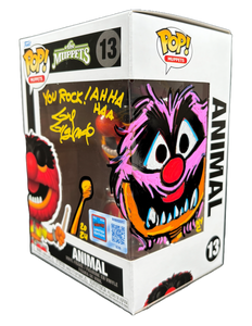 Guy Gilchrist Sketched & Signed The Muppets Animal Flocked #13 LE1500 Funko Pop 7B5