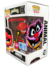 Load image into Gallery viewer, Guy Gilchrist Sketched &amp; Signed The Muppets Animal Flocked #13 LE1500 Funko Pop 416