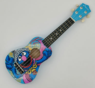 Super Grover Ukulele by Guy Gilchrist