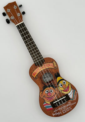 Bert and Ernie Ukulele by Guy Gilchrist