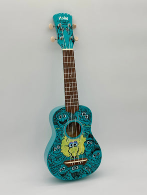 Big Bird and Friends Ukulele by Guy Gilchrist