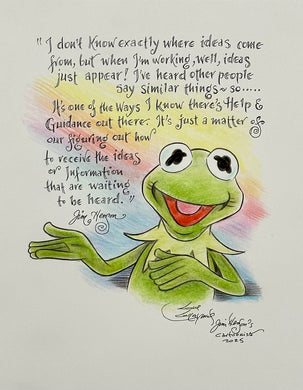 “Kermit Ideas” Original Art Sketch